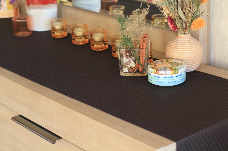 Akutana Black Table Runner 48 inch, Waterproof Dresser Scarf, Outdoor Coffee Table Runner, Elegant Dining Table Runners for Fiesta, Dinner Parties, Events, Wedding, Decor Thanksgiving, Halloween, Christmas - Image 3